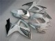 2006-2007 White Silver Suzuki GSXR 600/750 Bike Fairings UK