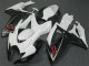 2006-2007 White Suzuki GSXR 600/750 Motorcycle Fairing Kits UK