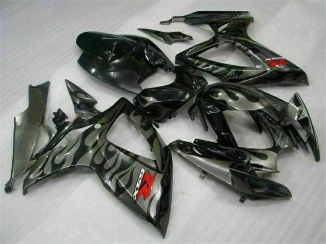 2006-2007 Black Suzuki GSXR 600/750 Motorbike Fairing UK