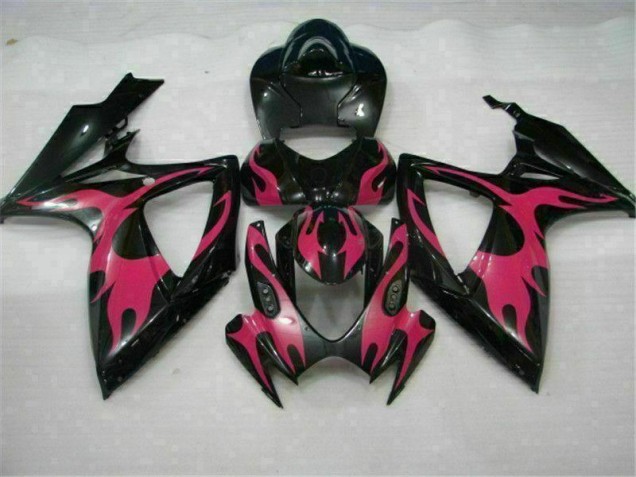 2006-2007 Black Suzuki GSXR 600/750 Bike Fairing Kit & Bodywork UK 2006-2007 Black Suzuki GSXR 600/750 Bike Fairing Kit & Bodywork UK