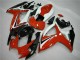 2006-2007 Red White Suzuki GSXR 600/750 Motorcycle Fairings Kits UK