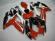 2006-2007 Red White Suzuki GSXR 600/750 Motorcycle Fairings Kits UK