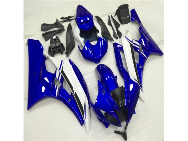2006-2007 Blue White Yamaha YZF R6 Motorbike Fairing UK
