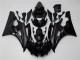 2006-2007 Glossy Matte Black Yamaha YZF R6 Motor Bike Fairings UK