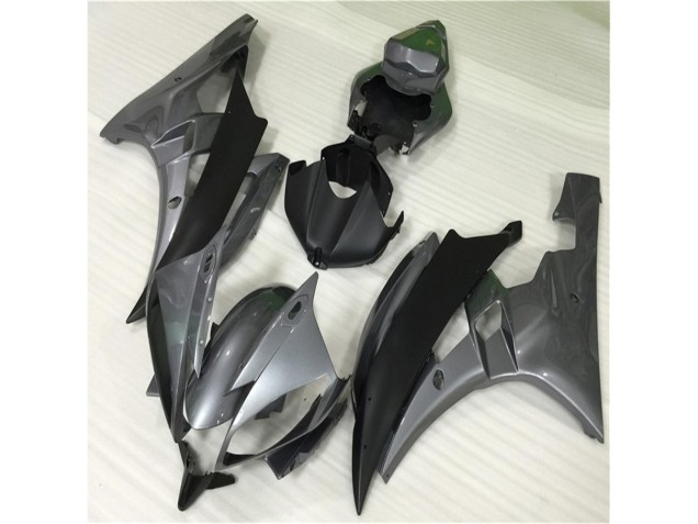 2006-2007 Grey Black Yamaha YZF R6 Bike Fairing Kit UK