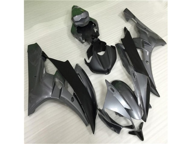 2006-2007 Grey Black Yamaha YZF R6 Bike Fairing Kit UK