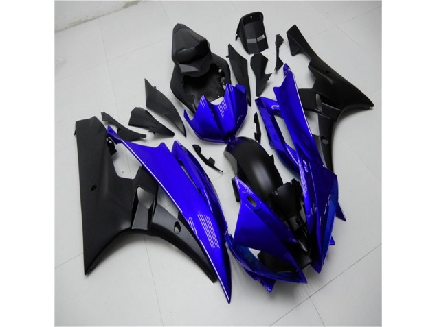 2006-2007 Blue Black Yamaha YZF R6 Motorcycle Replacement Fairings & Bodywork UK