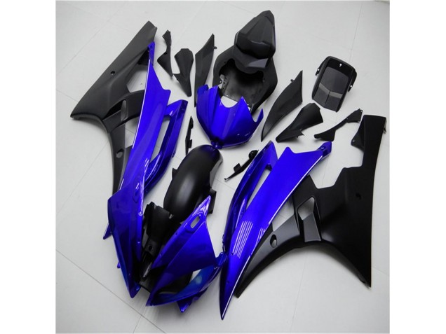 2006-2007 Blue Black Yamaha YZF R6 Motorcycle Replacement Fairings & Bodywork UK