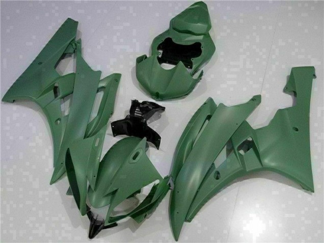 2006-2007 Green Yamaha YZF R6 Motorcycle Fairings Kit UK