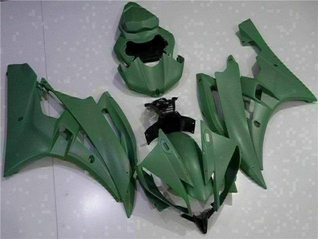 2006-2007 Green Yamaha YZF R6 Motorcycle Fairings Kit UK