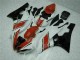 2006-2007 Red White Yamaha YZF R6 Motorcycle Fairings & Plastics UK