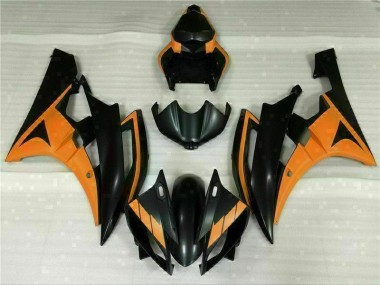 2006-2007 Black Orange Yamaha YZF R6 Motorcycle Fairing UK