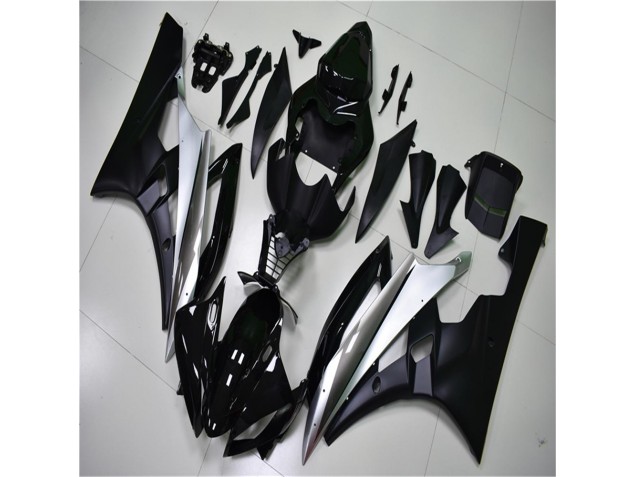 2006-2007 Silver Black Yamaha YZF R6 Bike Fairing UK