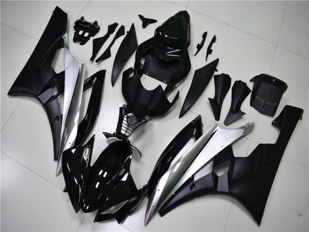 2006-2007 Silver Black Yamaha YZF R6 Bike Fairing UK