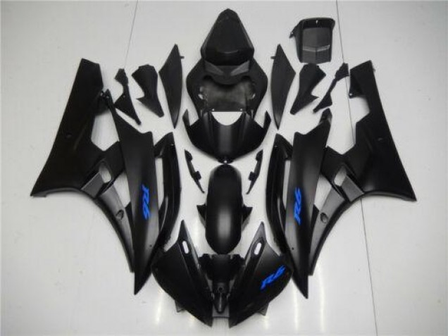 2006-2007 Black Blue Yamaha YZF R6 Bike Fairing Kit UK 2006-2007 Black Blue Yamaha YZF R6 Bike Fairing Kit UK