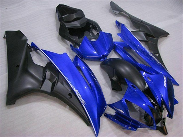 2006-2007 Blue Black Yamaha YZF R6 Motor Fairings UK 2006-2007 Blue Black Yamaha YZF R6 Motor Fairings UK