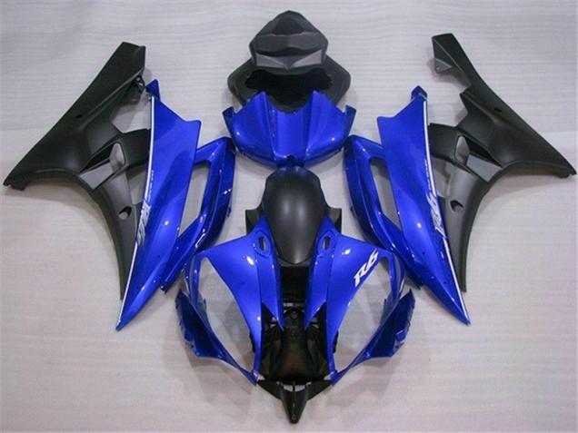 2006-2007 Blue Black Yamaha YZF R6 Motor Fairings UK 2006-2007 Blue Black Yamaha YZF R6 Motor Fairings UK