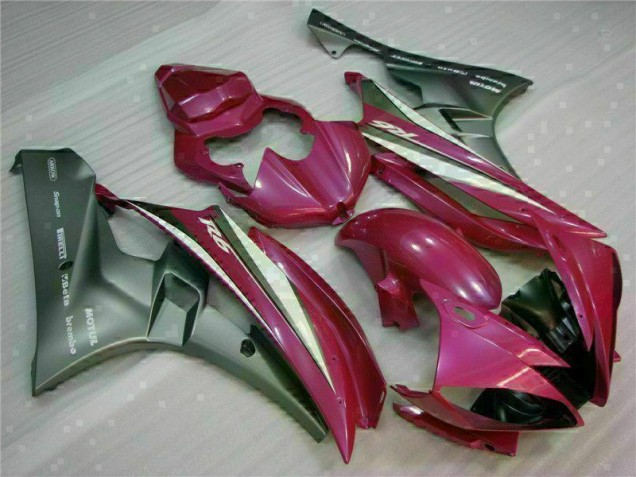2006-2007 Purple Yamaha YZF R6 Motorcycle Fairing Kits UK