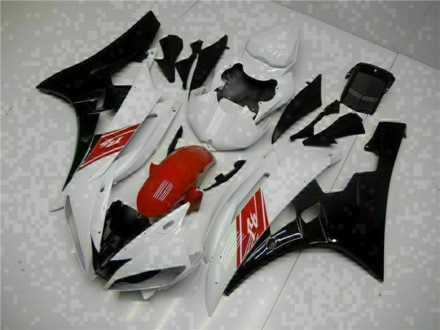 2006-2007 White Black Yamaha YZF R6 Motorbike Fairing UK