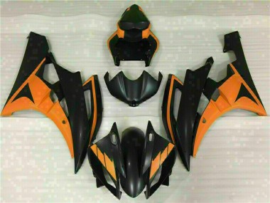 2006-2007 Yellow Yamaha YZF R6 Motorcycle Fairings Kit UK