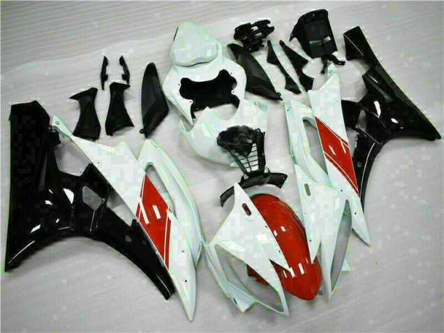 2006-2007 White Yamaha YZF R6 Replacement Motorcycle Fairings UK 2006-2007 White Yamaha YZF R6 Replacement Motorcycle Fairings UK