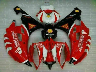 2006-2007 Red Yamaha YZF R6 Bike Fairing Kit UK