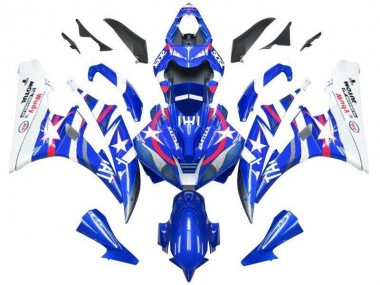 2006-2007 Blue Star Fiat Yamaha YZF R6 Replacement Motorcycle Fairings UK