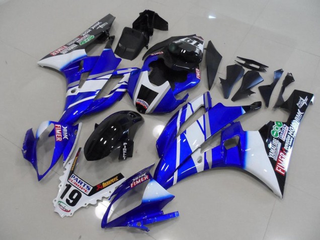 2006-2007 Blue Sterilgarda Yamaha YZF R6 Motor Bike Fairings UK 2006-2007 Blue Sterilgarda Yamaha YZF R6 Motor Bike Fairings UK