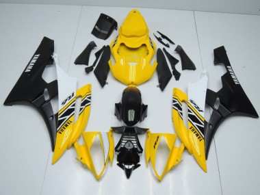 2006-2007 Yellow OEM Style Yamaha YZF R6 Motorcycle Fairings Kits UK