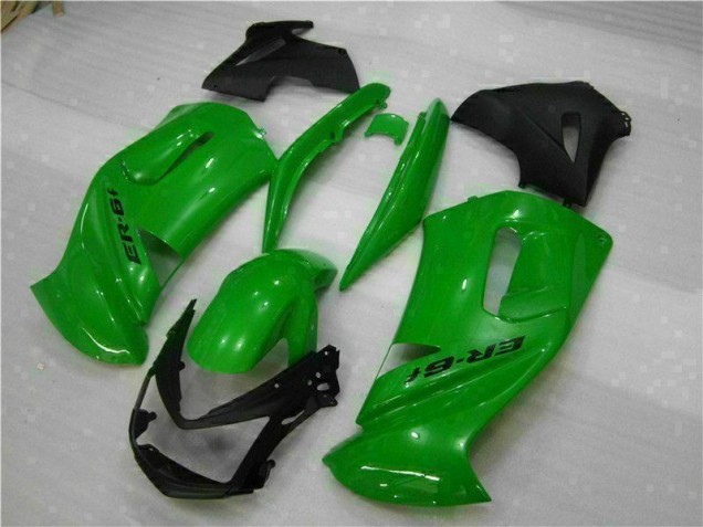 2006-2008 Green Kawasaki EX650 Motorcycle Fairing Kit UK
