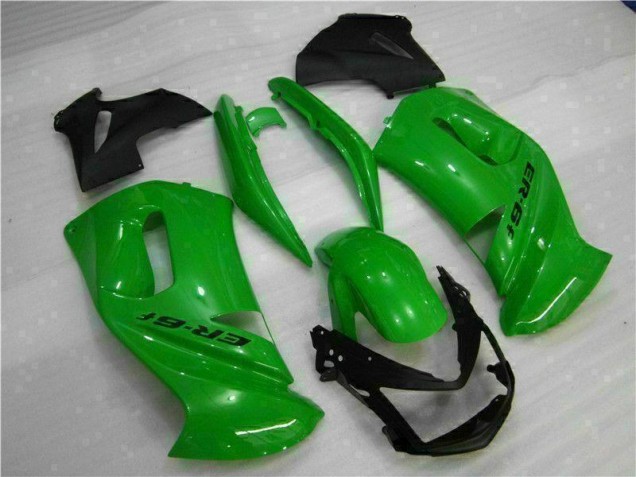 2006-2008 Green Kawasaki EX650 Motorcycle Fairing Kit UK
