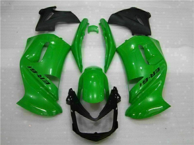 2006-2008 Green Kawasaki EX650 Motorcycle Fairing Kit UK