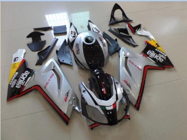 2006-2011 Silver Black Red Aprilia RS125 Motorbike Fairings UK