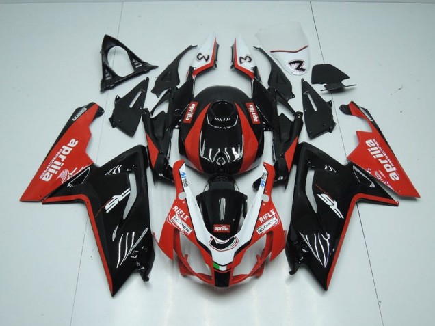 2006-2011 Black and Red Aprilia RS125 Motorcycle Fairing UK 2006-2011 Black and Red Aprilia RS125 Motorcycle Fairing UK