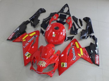 2006-2011 Red and Black Aprilia RS125 Motorcycle Fairing Kit UK