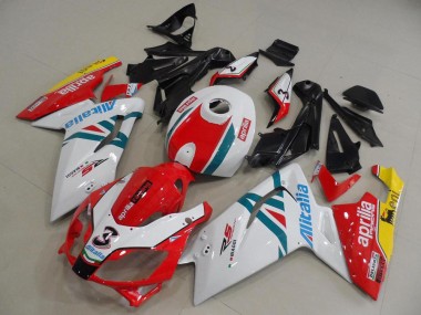 2006-2011 Red and Wihte Aprilia RS125 Bike Fairings UK