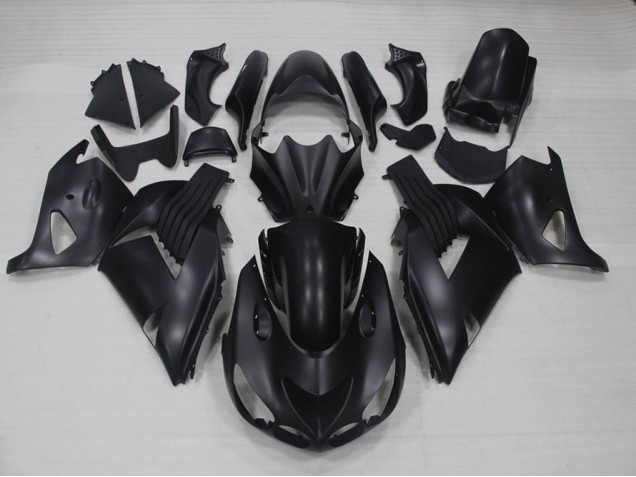 2006-2011 Matte Black Kawasaki ZX14R ZZR1400 Motorcycle Fairing UK 2006-2011 Matte Black Kawasaki ZX14R ZZR1400 Motorcycle Fairing UK