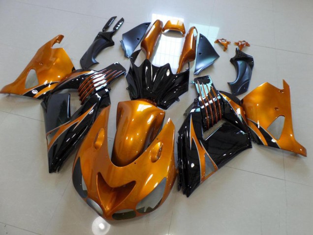 2006-2011 Brown and Black No Sticker Kawasaki ZX14R ZZR1400 Motorcycle Fairing Kits UK 2006-2011 Brown and Black No Sticker Kawasaki ZX14R ZZR1400 Motorcycle Fairing Kits UK