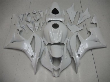 2007-2008 Pearl White Honda CBR600RR Motorbike Fairing UK