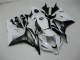2007-2008 White Black Honda CBR600RR Motorbike Fairing UK