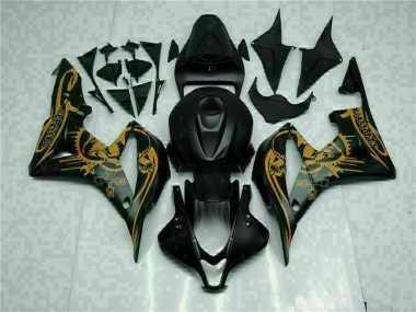 2007-2008 Black Honda CBR600RR Motorcycle Fairing UK