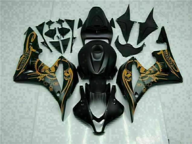2007-2008 Black Honda CBR600RR Motorcycle Fairing UK