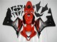2007-2008 Black Red Honda CBR600RR Motor Bike Fairings UK