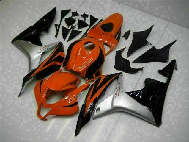 2007-2008 Black Red Silver Honda CBR600RR Motor Fairings UK