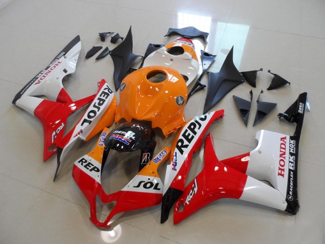 2007-2008 Repsol Honda CBR600RR Motorcycle Bodywork UK 2007-2008 Repsol Honda CBR600RR Motorcycle Bodywork UK