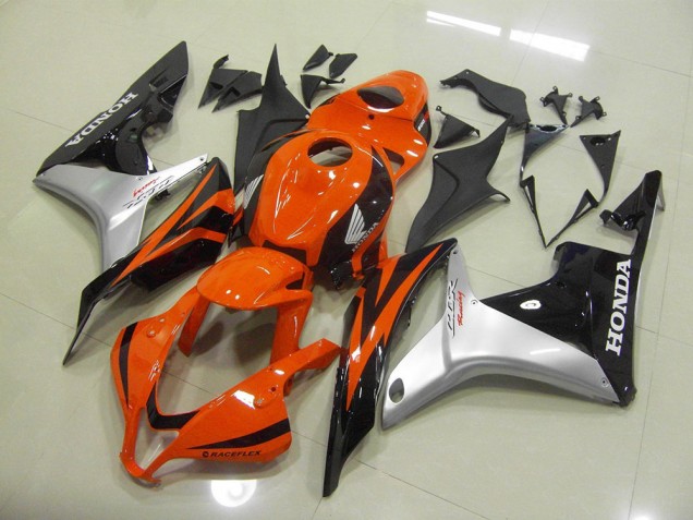 2007-2008 Orange Silver Black Honda CBR600RR Moto Fairings UK 2007-2008 Orange Silver Black Honda CBR600RR Moto Fairings UK