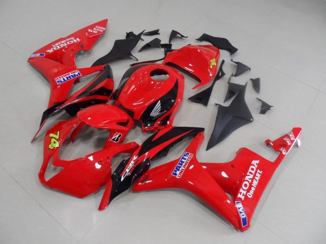 2007-2008 Red Black Race Honda CBR600RR Replacement Fairings UK 2007-2008 Red Black Race Honda CBR600RR Replacement Fairings UK