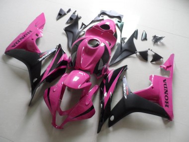 2007-2008 Pink Black Honda CBR600RR Motorbike Fairings UK