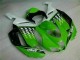 2007-2008 Green White Ninja Kawasaki ZX6R Motorbike Fairing UK 2007-2008 Green White Ninja Kawasaki ZX6R Motorbike Fairing UK