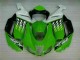 2007-2008 Green White Ninja Kawasaki ZX6R Motorbike Fairing UK 2007-2008 Green White Ninja Kawasaki ZX6R Motorbike Fairing UK